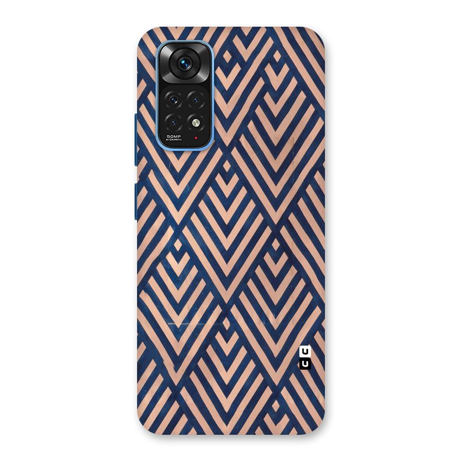 Blue Peach Back Case for Redmi Note 11S