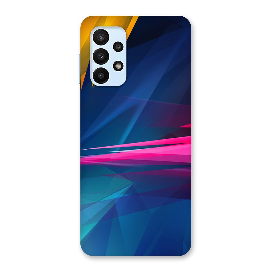 Blue Red Abstract Back Case for Galaxy A23