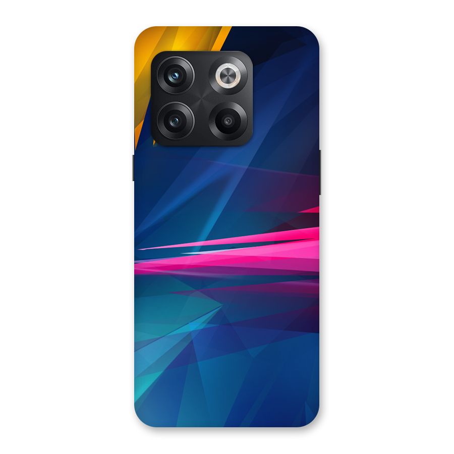 Blue Red Abstract Back Case for OnePlus 10T