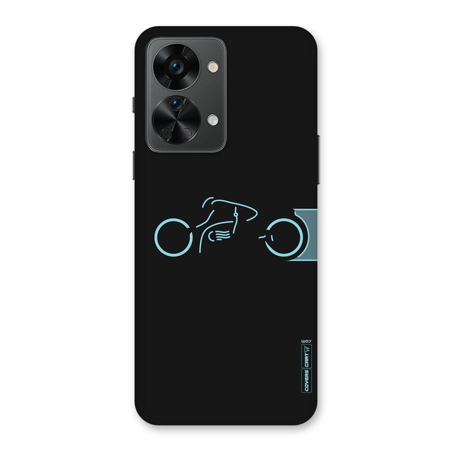 Blue Ride Back Case for OnePlus Nord 2T