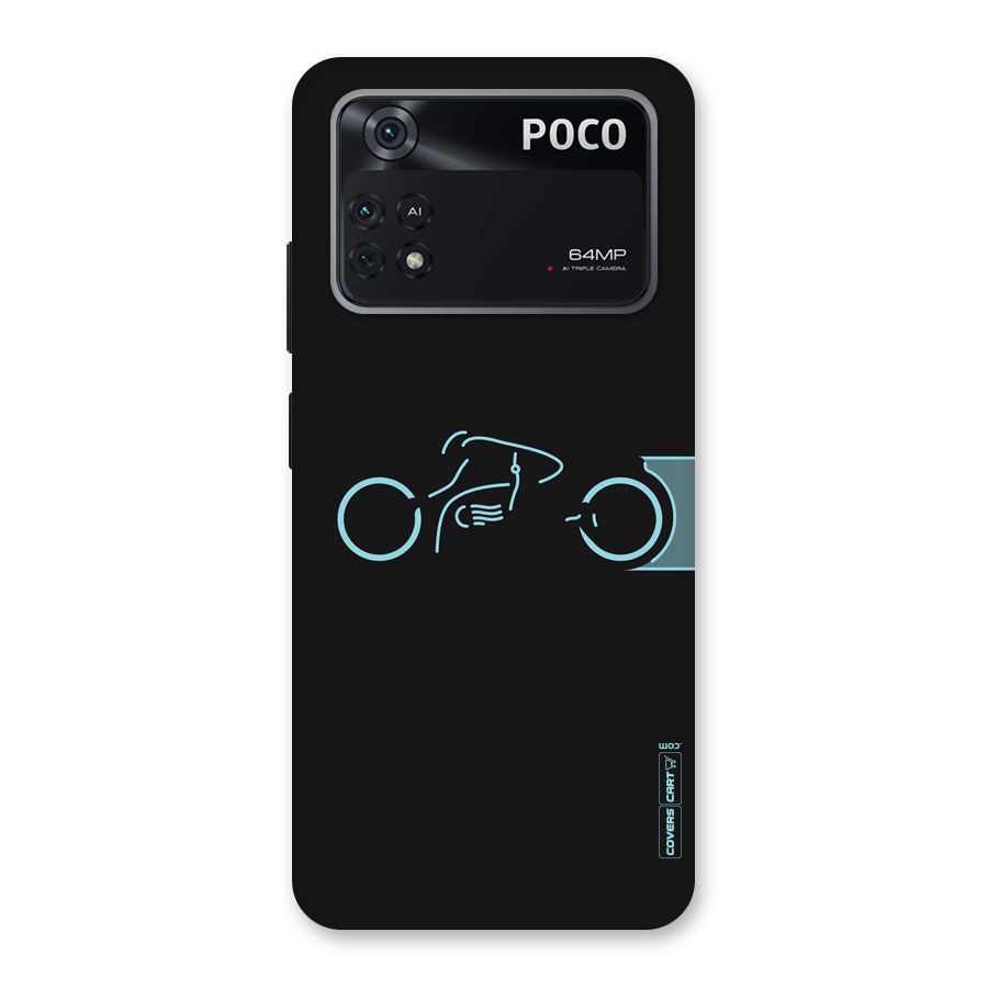 Blue Ride Back Case for Poco M4 Pro 4G