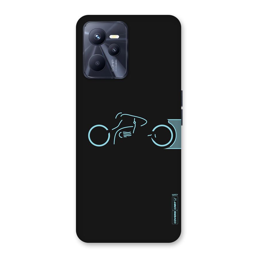 Blue Ride Back Case for Realme C35