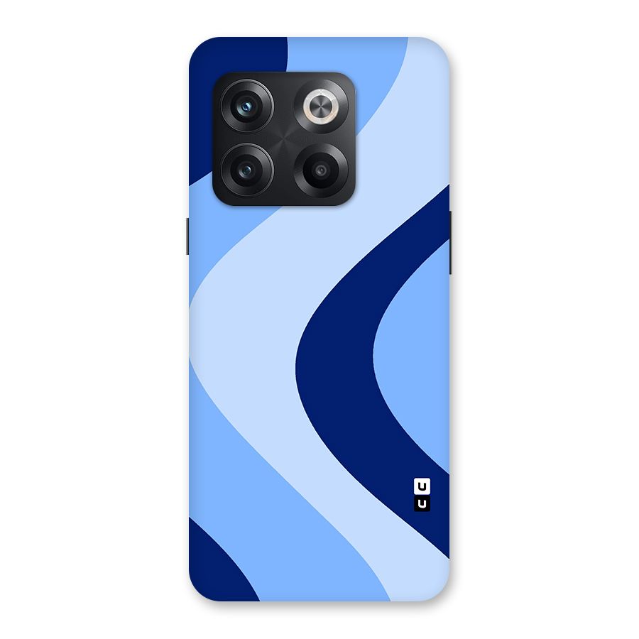 Blue Shade Curves Back Case for OnePlus 10T