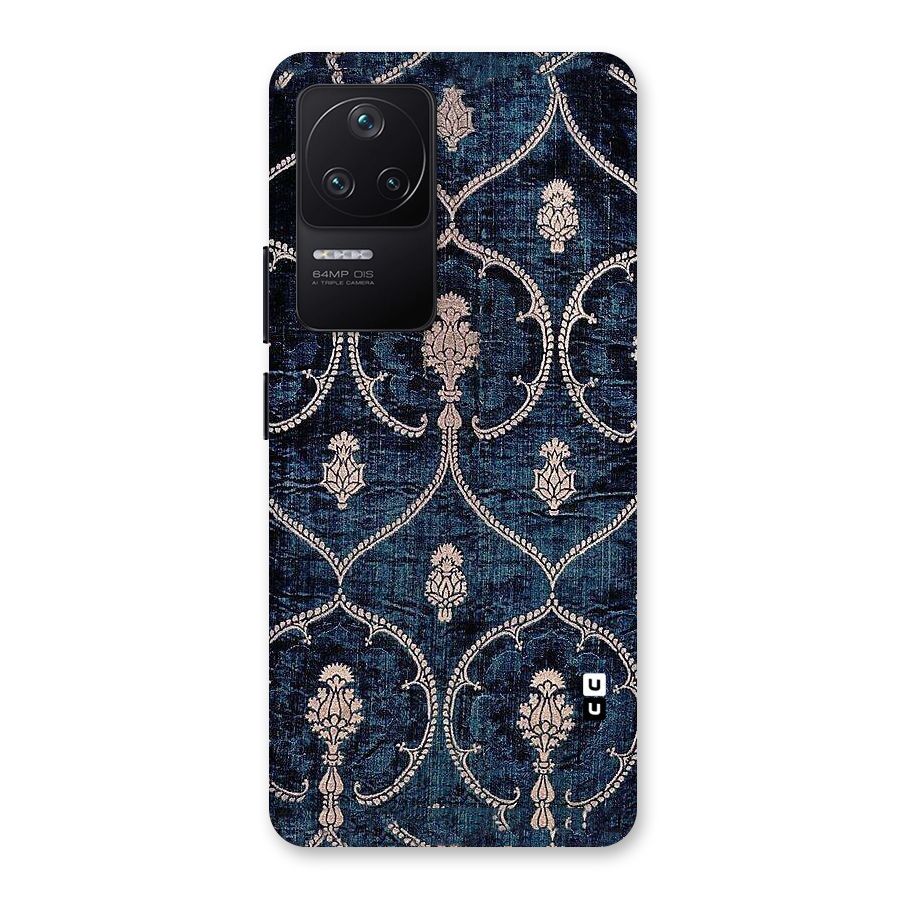 Blue Shade Rug Back Case for Poco F4 5G