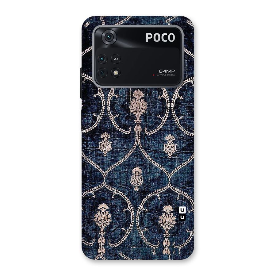 Blue Shade Rug Back Case for Poco M4 Pro 4G
