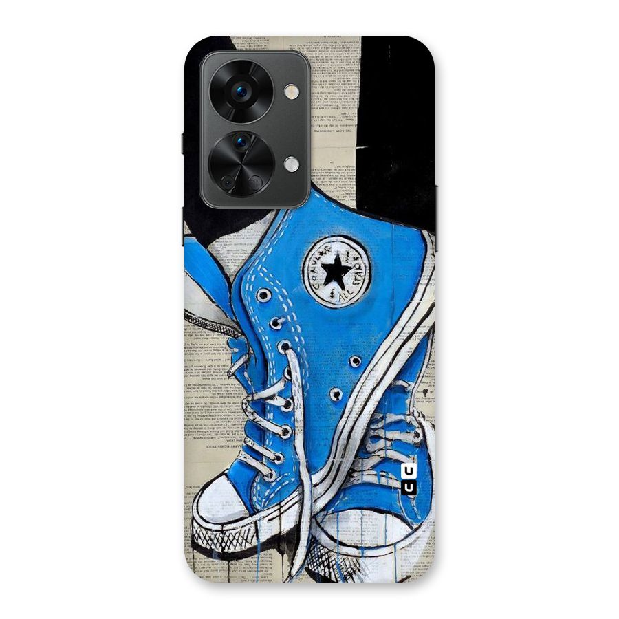 Blue Shoes Back Case for OnePlus Nord 2T