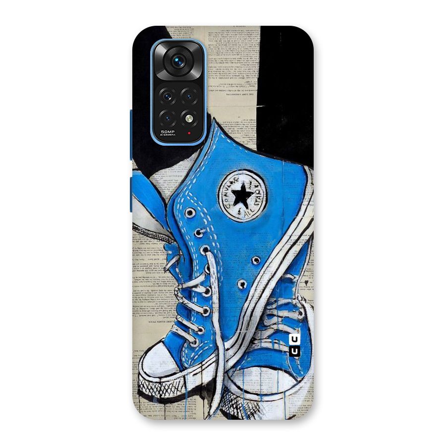 Blue Shoes Back Case for Redmi Note 11S