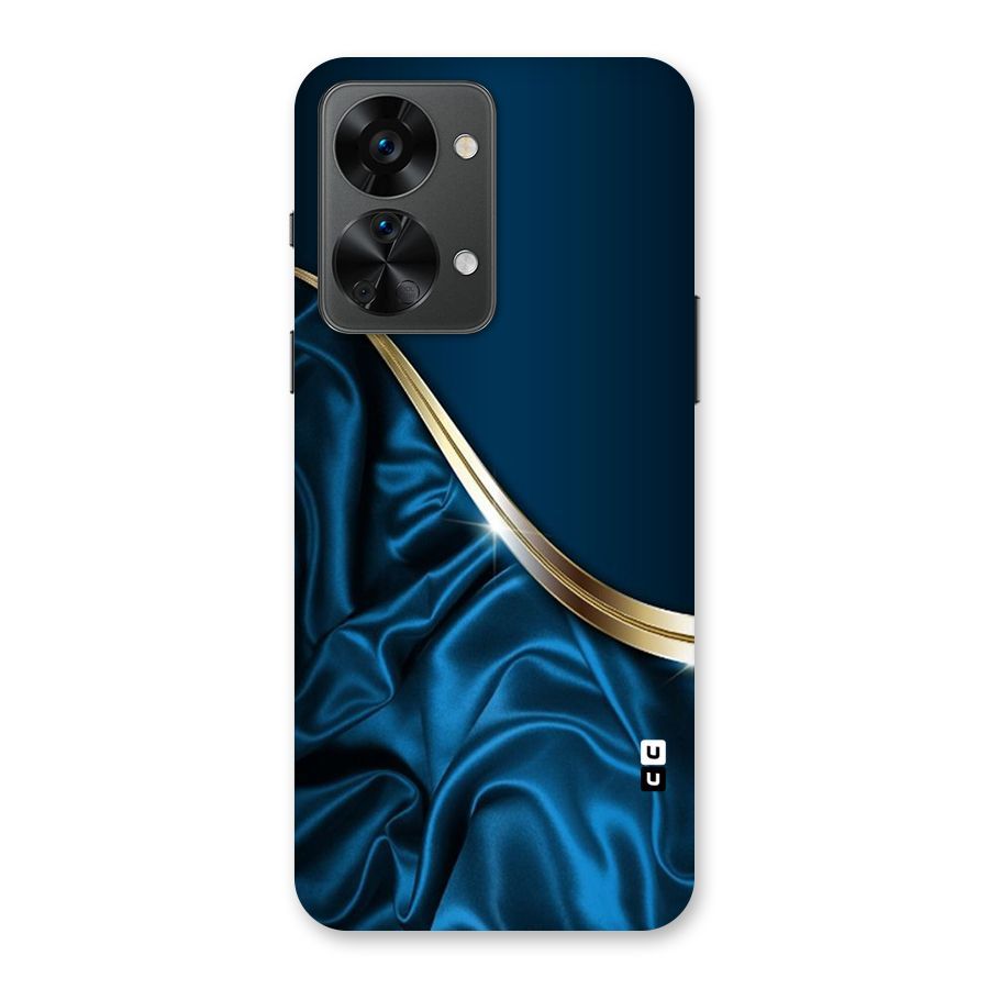 Blue Smooth Flow Back Case for OnePlus Nord 2T