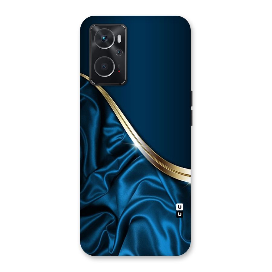 Blue Smooth Flow Back Case for Oppo K10 4G