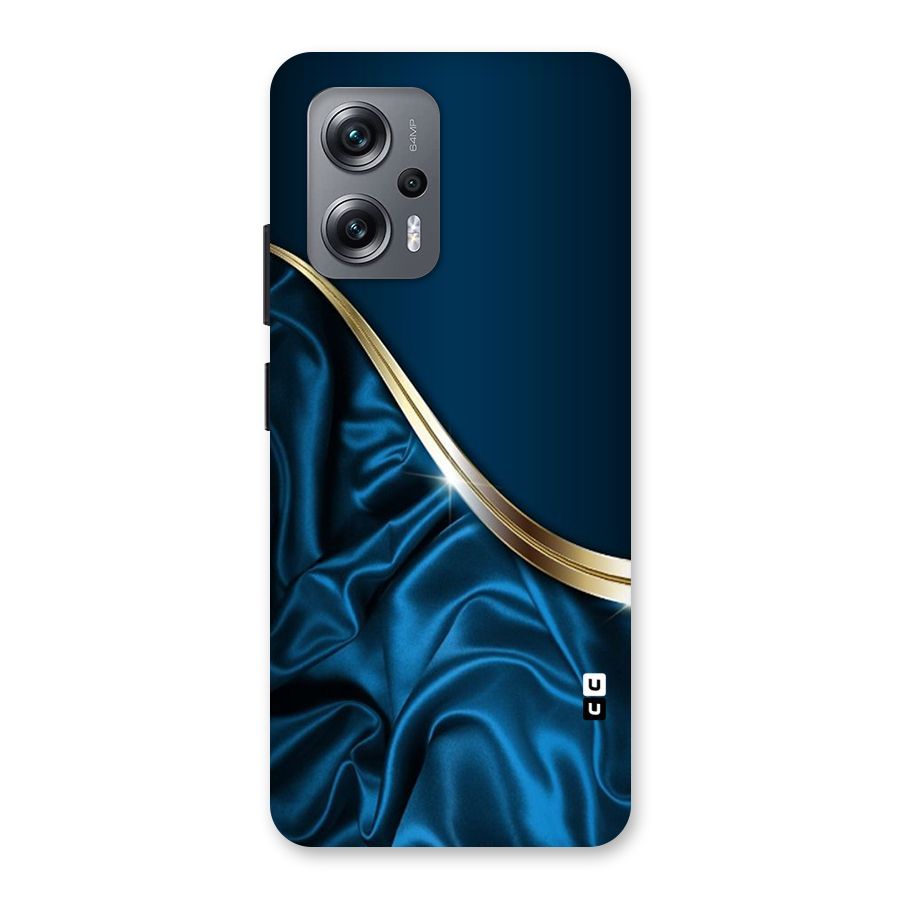 Blue Smooth Flow Back Case for Redmi K50i