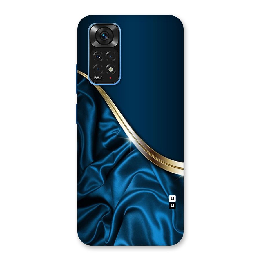 Blue Smooth Flow Back Case for Redmi Note 11S