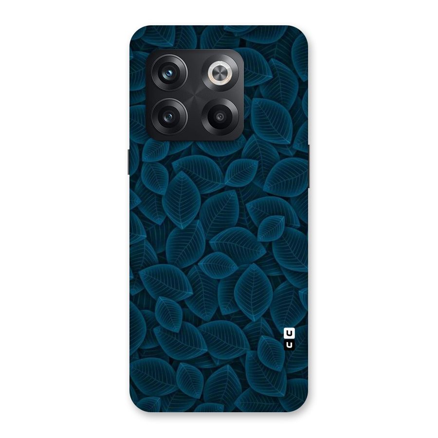 Blue Thin Leaves Back Case for OnePlus 10T