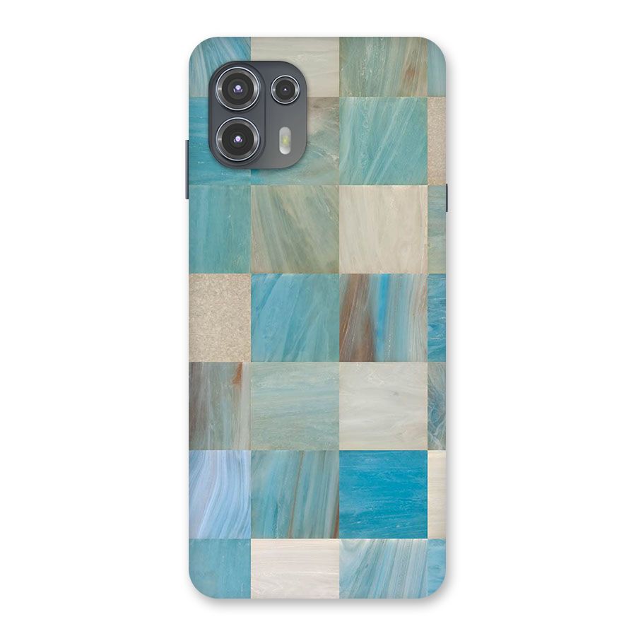 Blue Tiles Back Case for Motorola Edge 20 Fusion