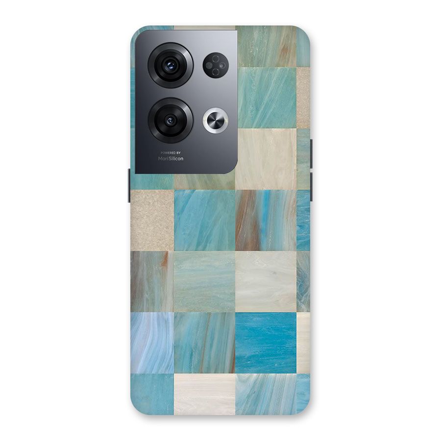 Blue Tiles Back Case for Oppo Reno8 Pro 5G