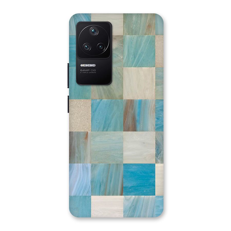 Blue Tiles Back Case for Poco F4 5G