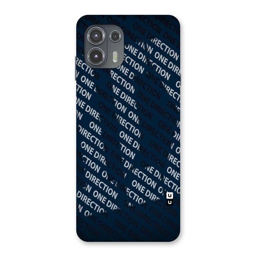 Blue Way Back Case for Motorola Edge 20 Fusion