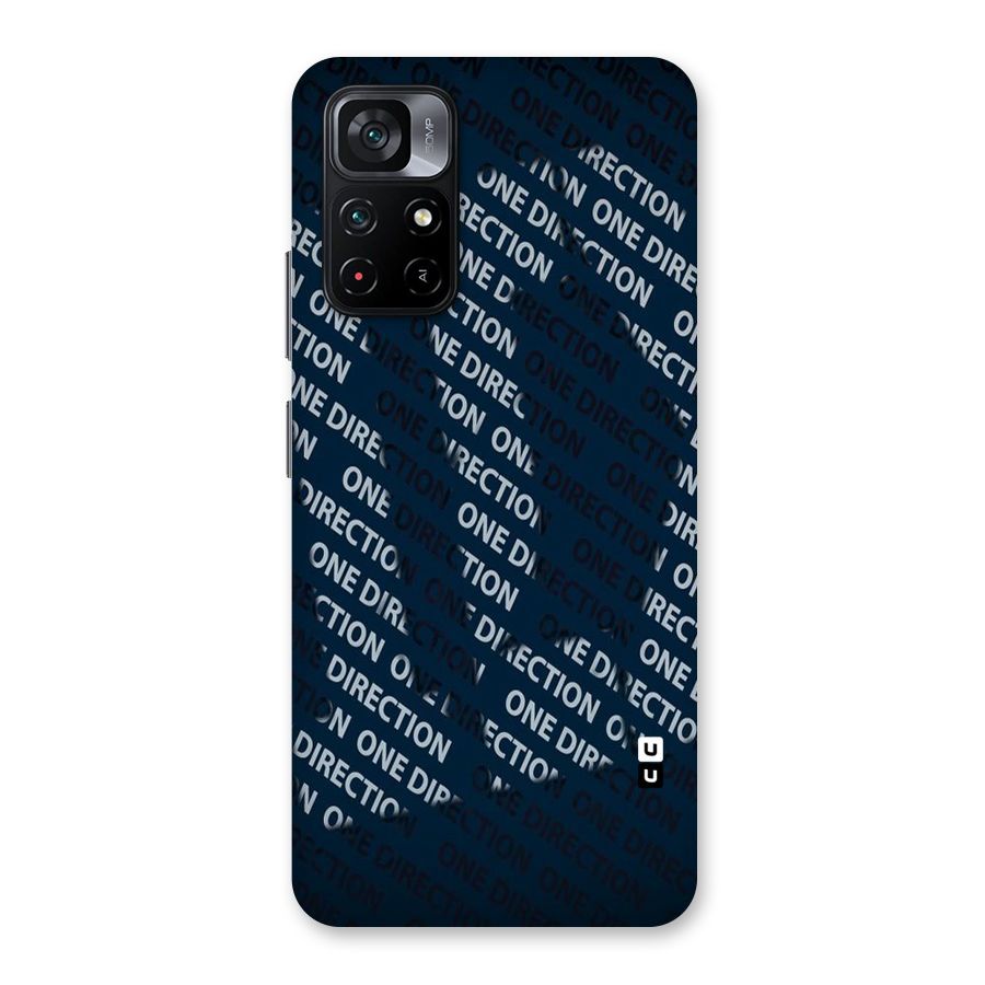 Blue Way Back Case for Poco M4 Pro 5G