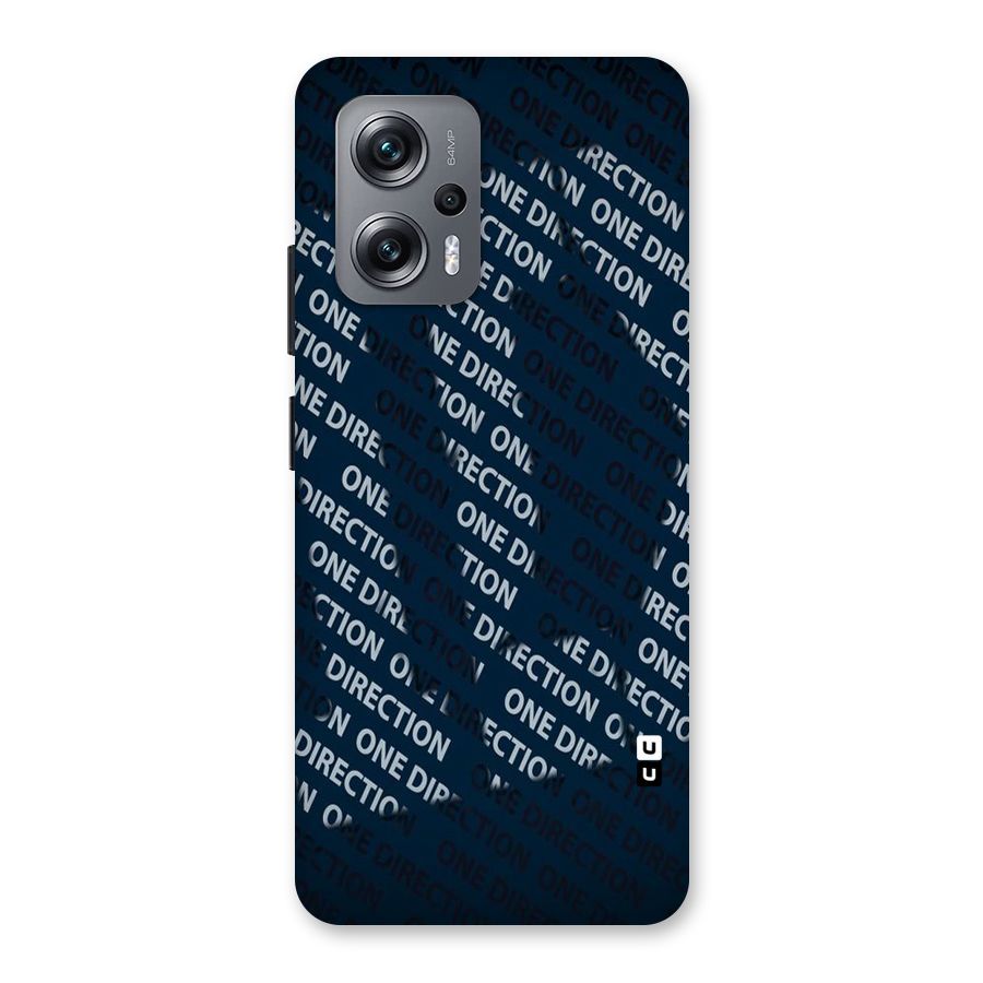 Blue Way Back Case for Redmi K50i