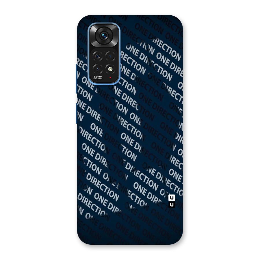 Blue Way Back Case for Redmi Note 11S