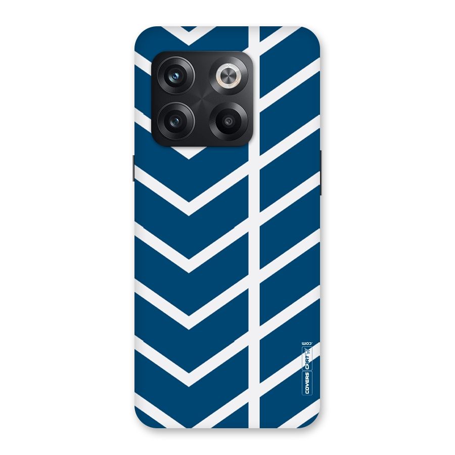 Blue White Pattern Back Case for OnePlus 10T