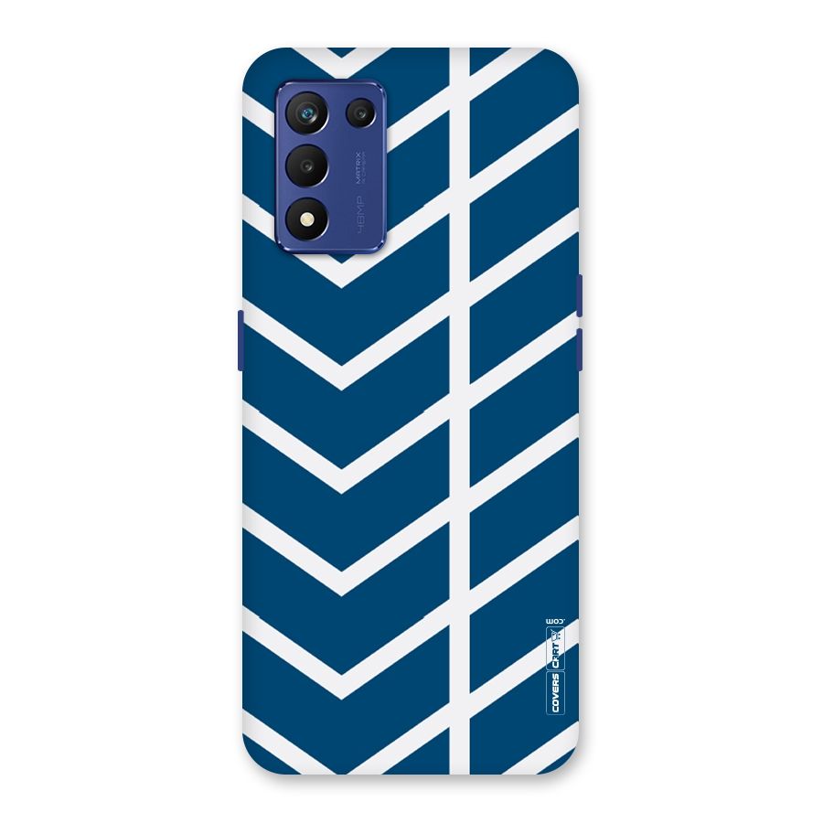 Blue White Pattern Back Case for Realme 9 5G Speed