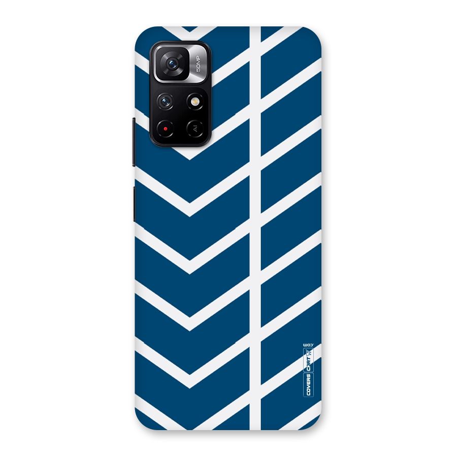 Blue White Pattern Back Case for Redmi Note 11T 5G