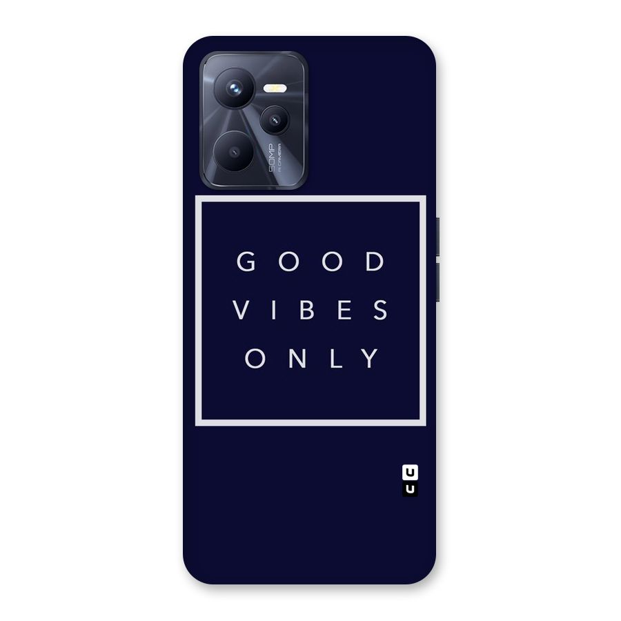 Blue White Vibes Back Case for Realme C35
