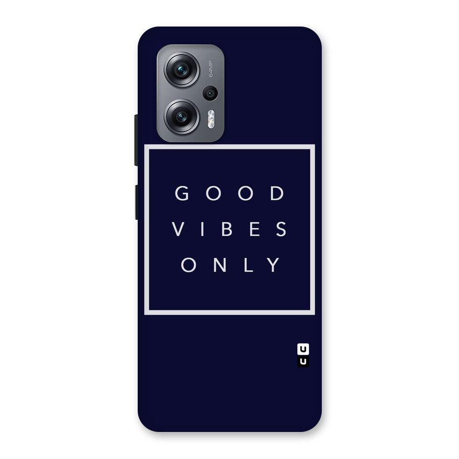 Blue White Vibes Back Case for Redmi K50i