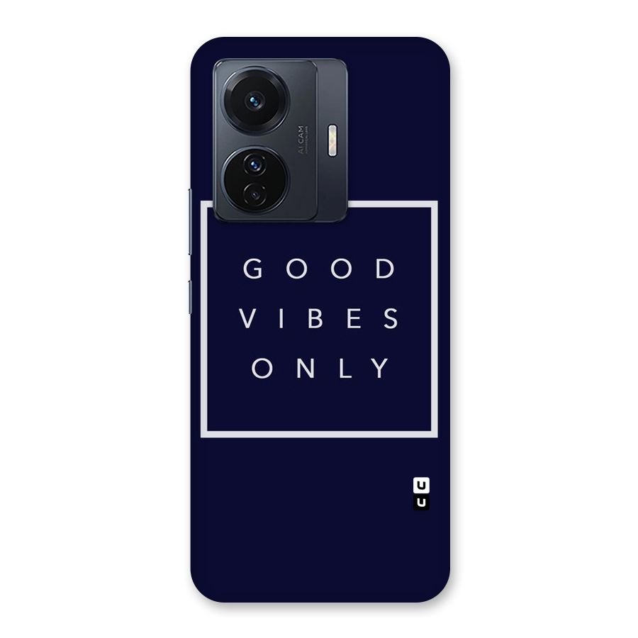 Blue White Vibes Back Case for Vivo iQOO Z6 Pro