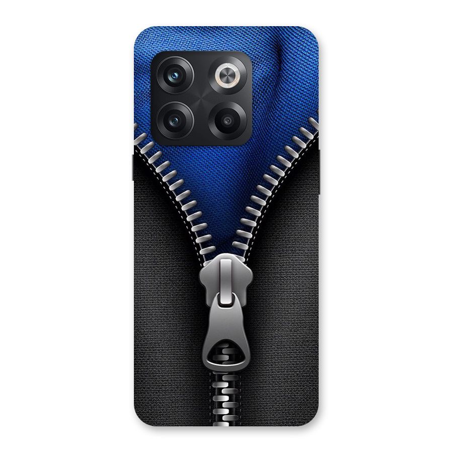 Blue Zipper Back Case for OnePlus 10T