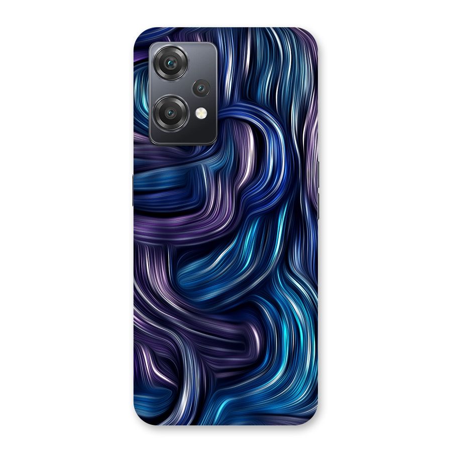 Blue and Purple Oil Paint Back Case for OnePlus Nord CE 2 Lite 5G