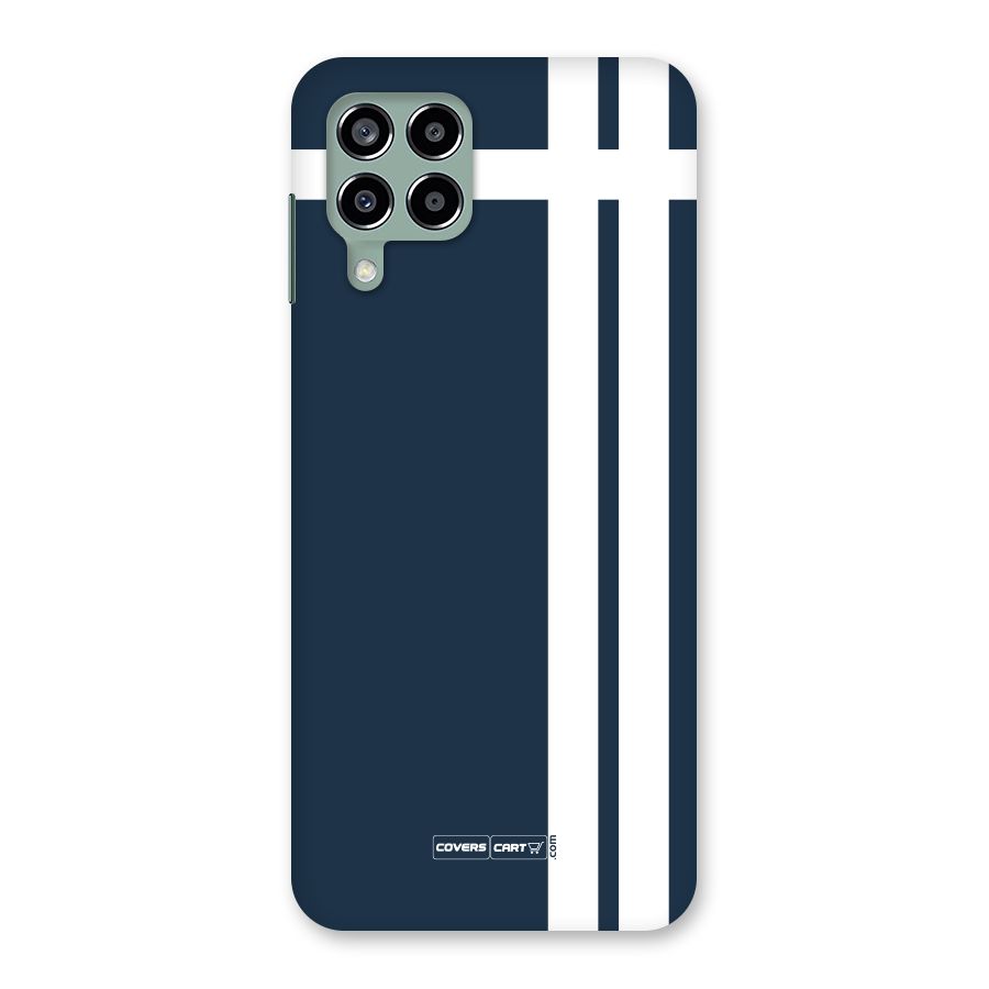 Blue and White Back Case for Galaxy M33