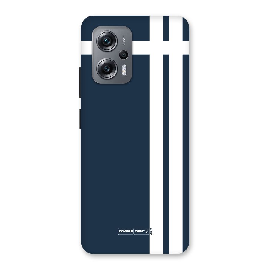 Blue and White Back Case for Redmi K50i