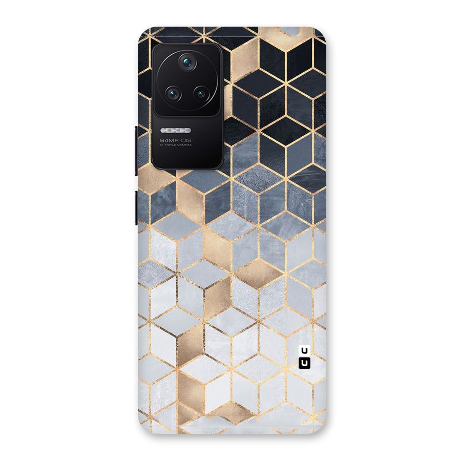 Blues And Golds Back Case for Poco F4 5G