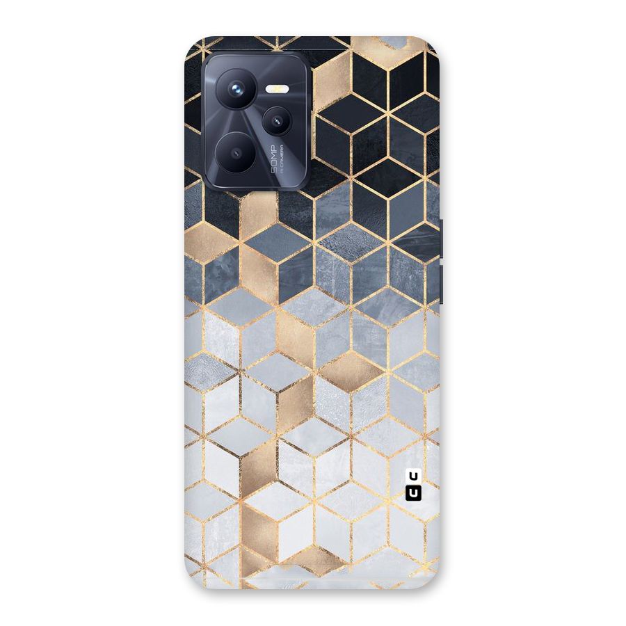 Blues And Golds Back Case for Realme C35
