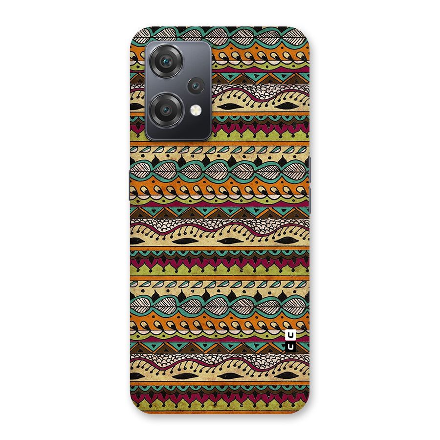 Bohemian Style Aztec Art Back Case for OnePlus Nord CE 2 Lite 5G