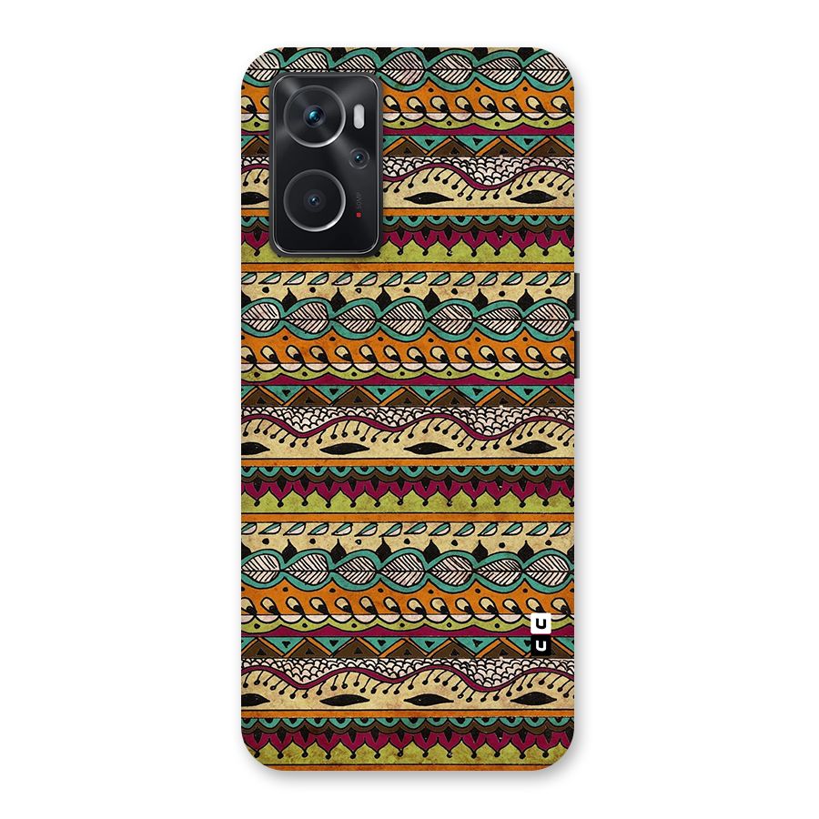 Bohemian Style Aztec Art Back Case for Oppo K10 4G