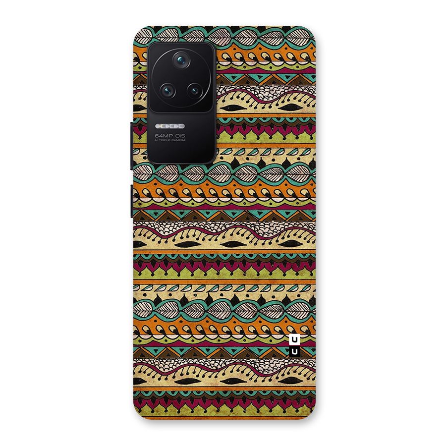 Bohemian Style Aztec Art Back Case for Poco F4 5G