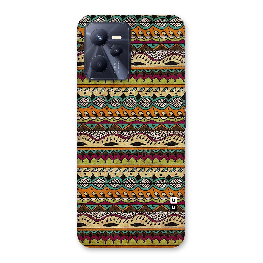 Bohemian Style Aztec Art Back Case for Realme C35