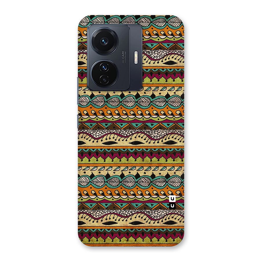 Bohemian Style Aztec Art Back Case for Vivo T1 Pro