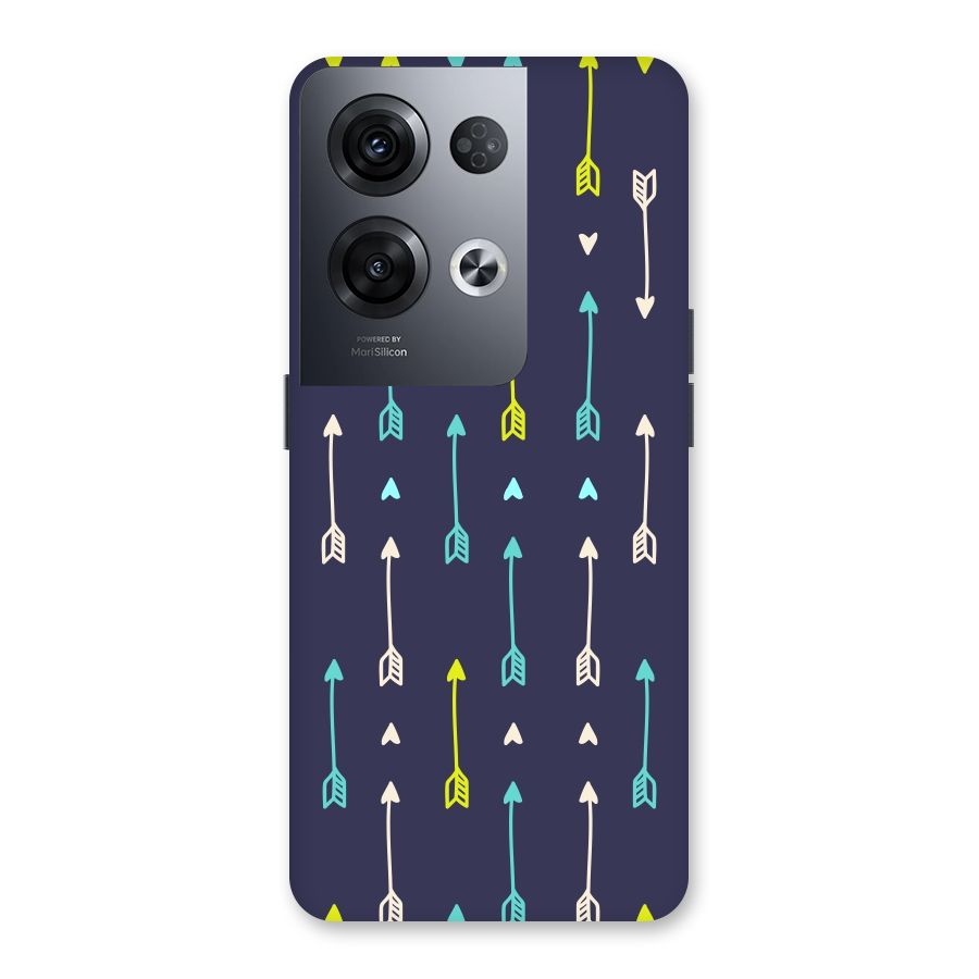 Boho Arrow Pattern Back Case for Oppo Reno8 Pro 5G