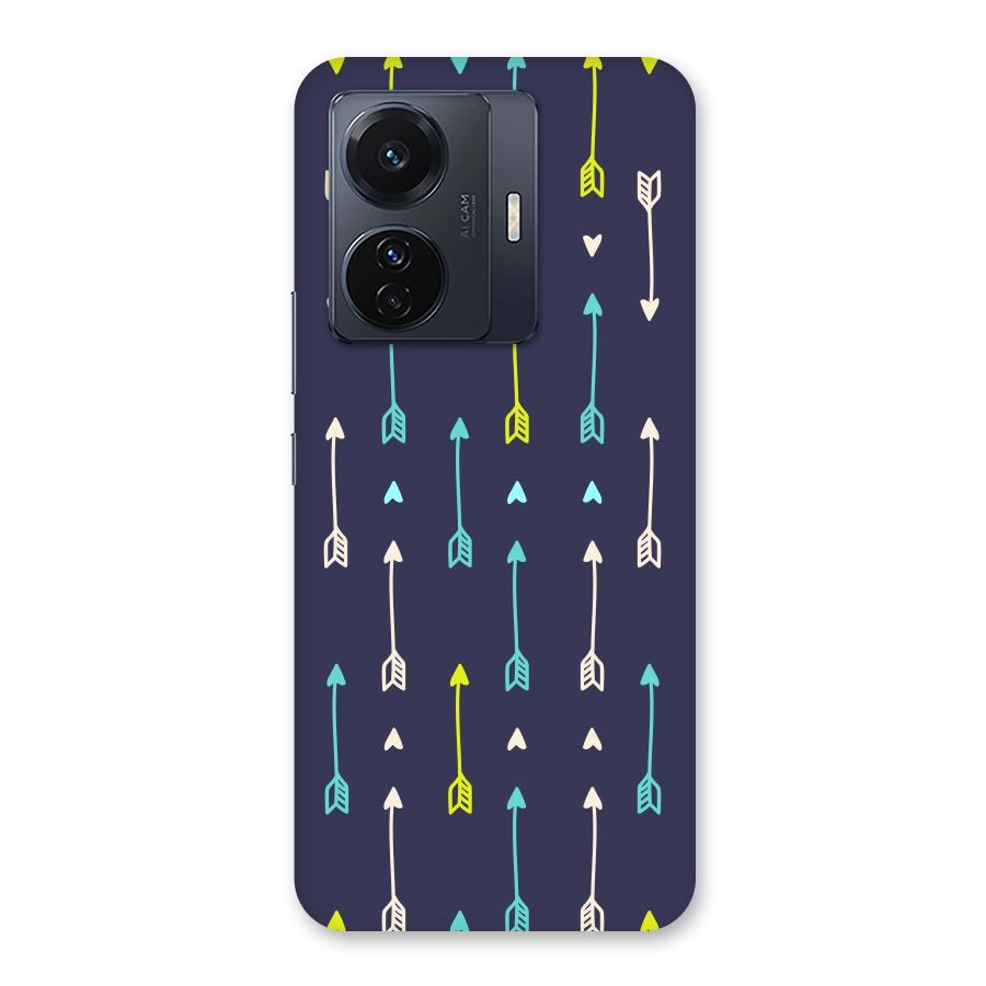 Boho Arrow Pattern Back Case for Vivo T1 Pro