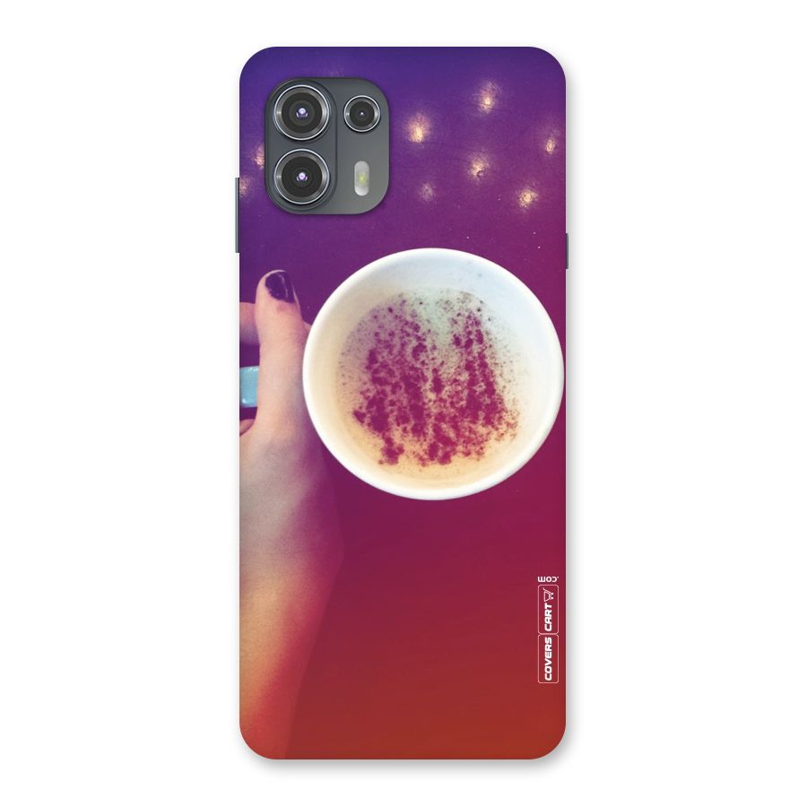 Bokeh Coffee Mug Back Case for Motorola Edge 20 Fusion