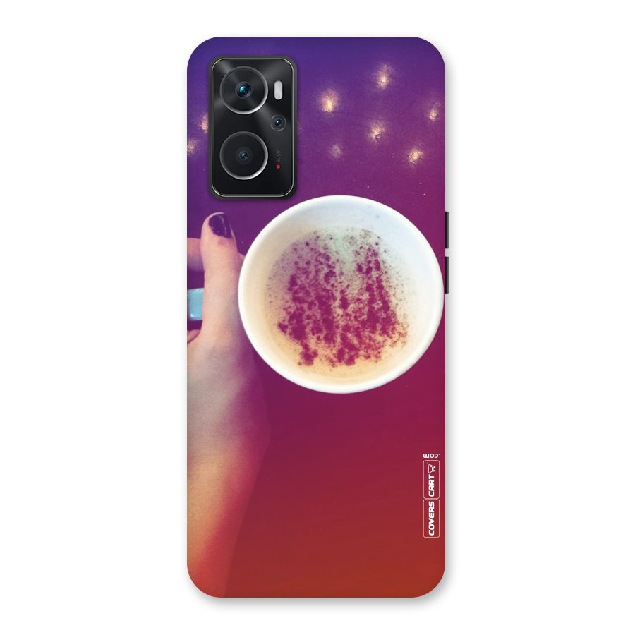 Bokeh Coffee Mug Back Case for Oppo K10 4G