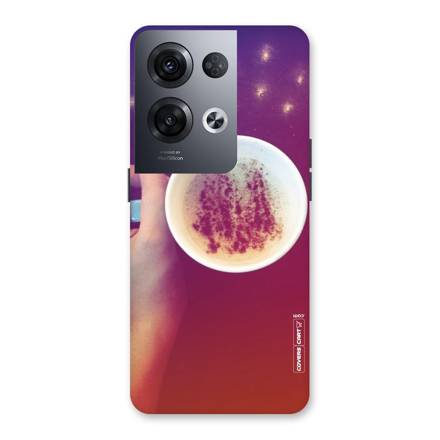 Bokeh Coffee Mug Back Case for Oppo Reno8 Pro 5G