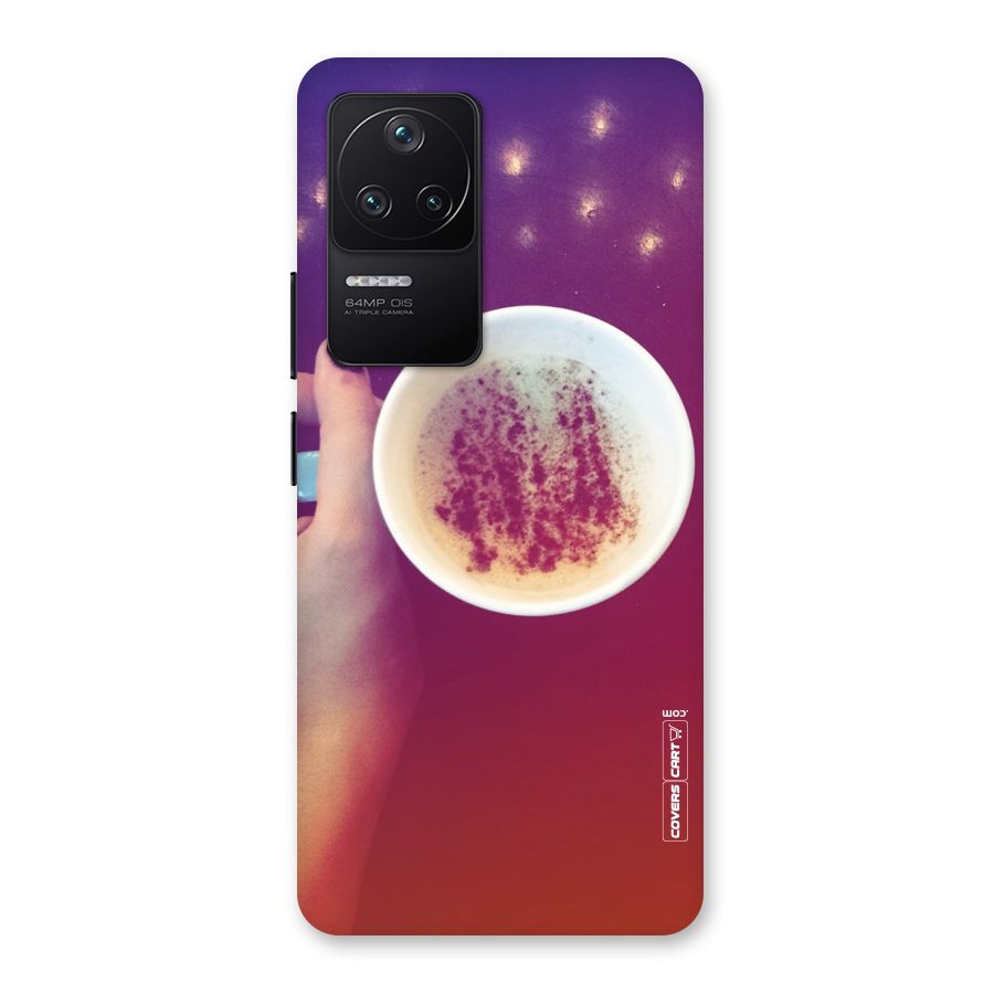 Bokeh Coffee Mug Back Case for Poco F4 5G