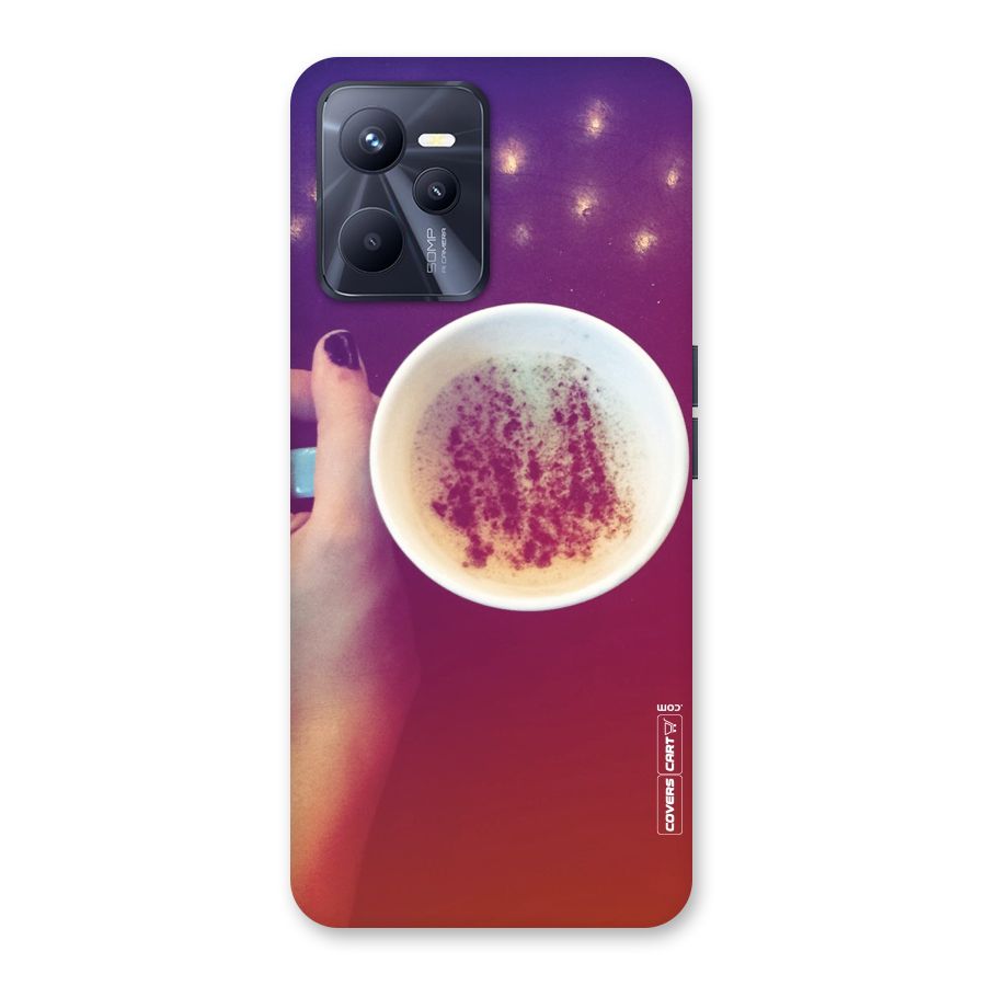 Bokeh Coffee Mug Back Case for Realme C35