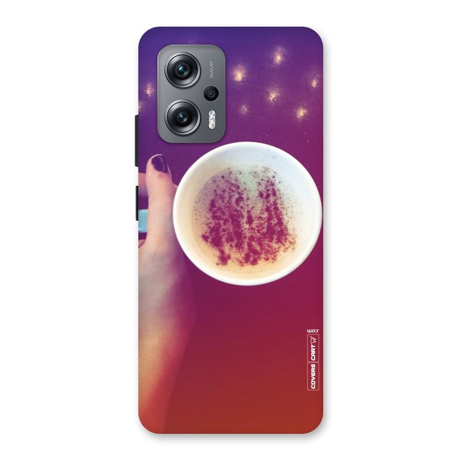 Bokeh Coffee Mug Back Case for Redmi K50i