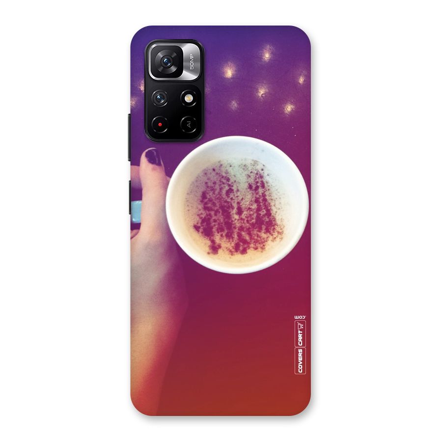 Bokeh Coffee Mug Back Case for Redmi Note 11T 5G