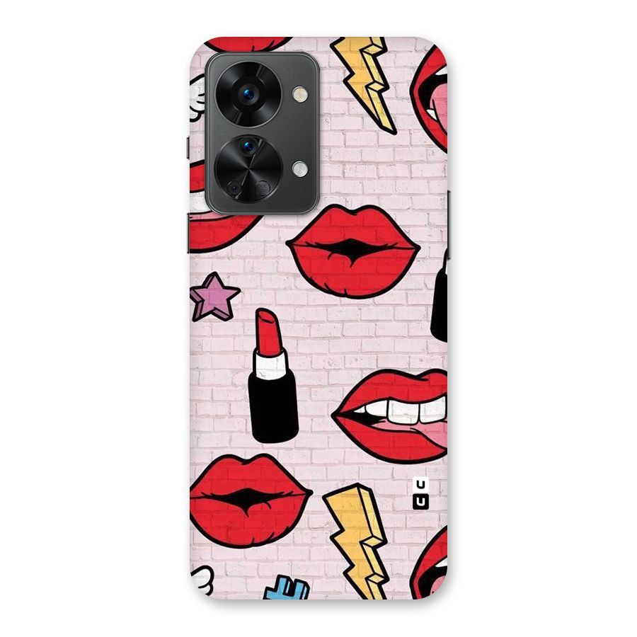 Bold Red Back Case for OnePlus Nord 2T